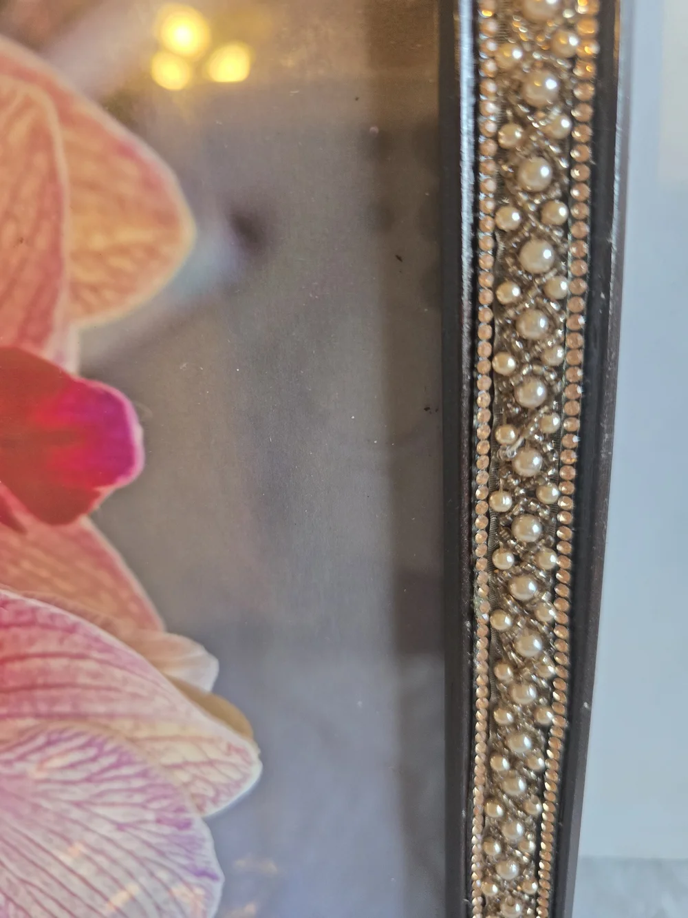Orchid Floral Wall Art Print  Decorative Home Accent Picture Frame New 8x10 Phot